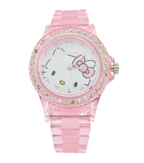 Relógio Hello Kitty Cristal Rose